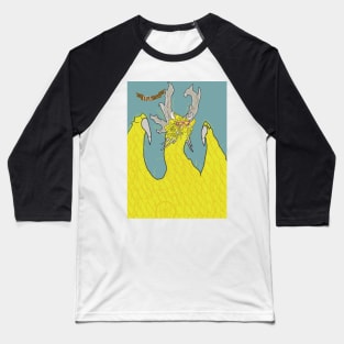 Yellow Dragon - Pride (Dragons Collection) Baseball T-Shirt